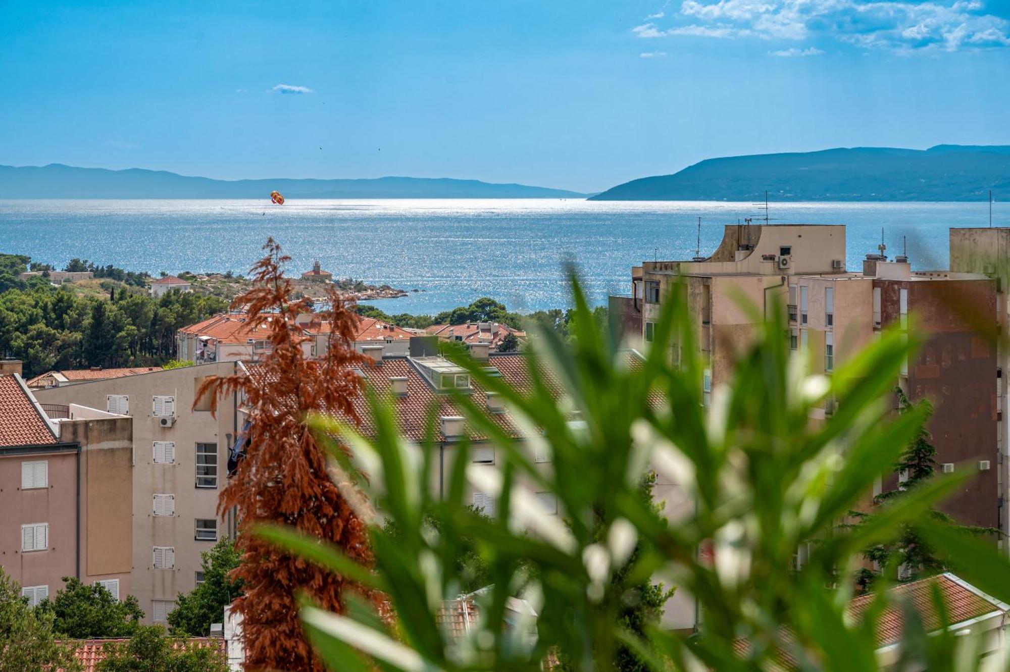 Luxury Adria Sea City & Mountain View Apartment 马卡尔斯卡 外观 照片