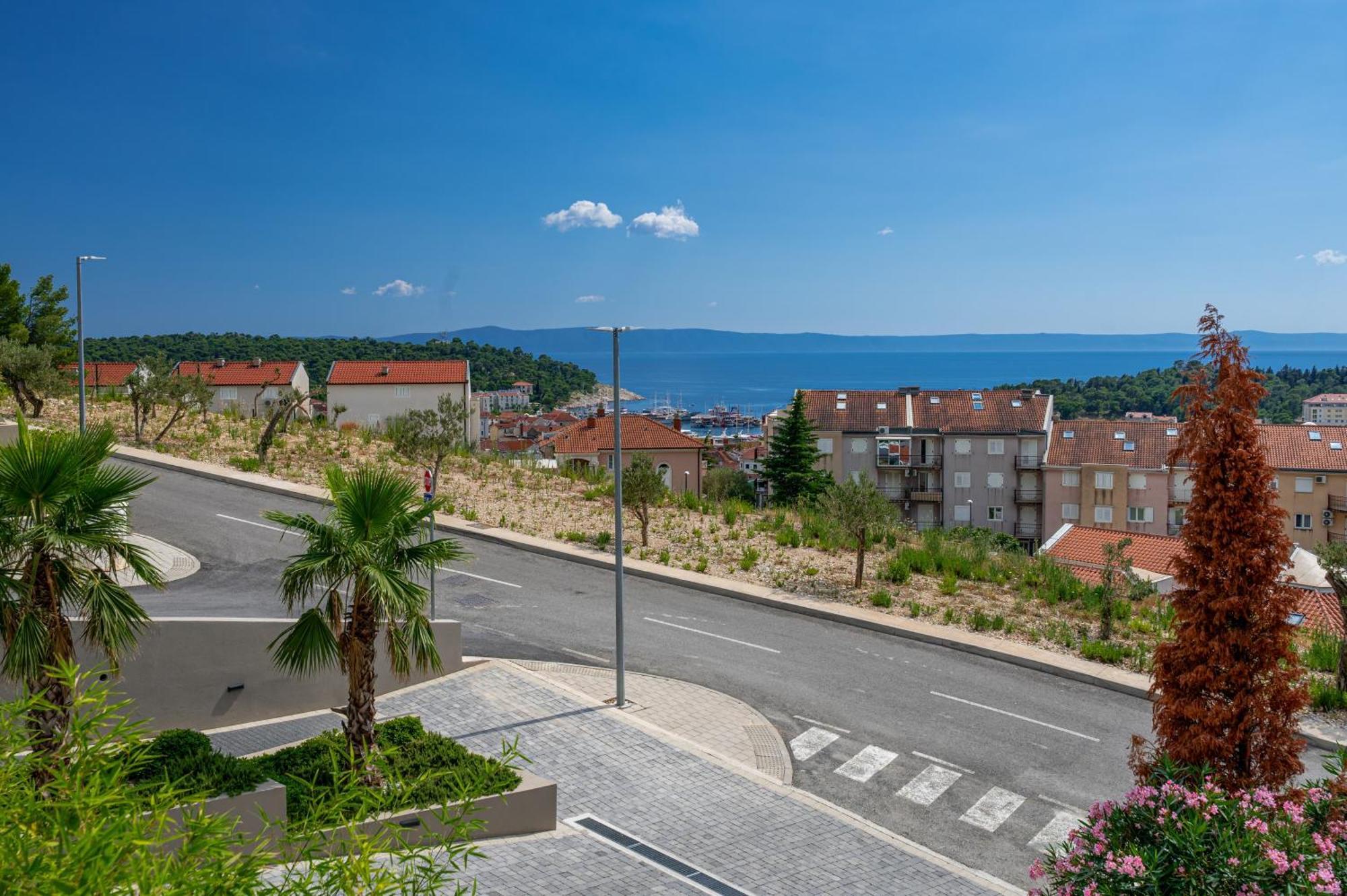 Luxury Adria Sea City & Mountain View Apartment 马卡尔斯卡 外观 照片