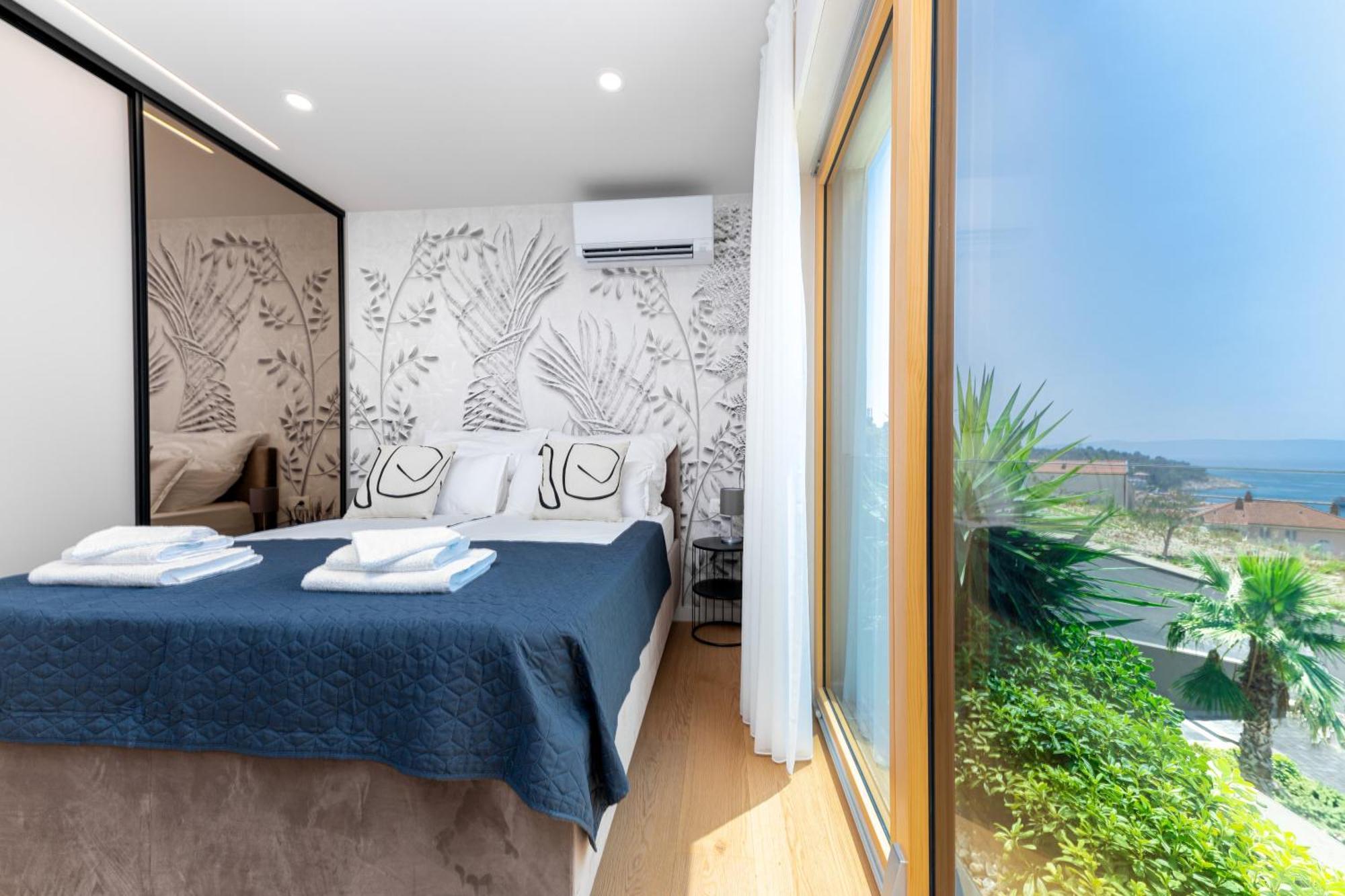 Luxury Adria Sea City & Mountain View Apartment 马卡尔斯卡 外观 照片