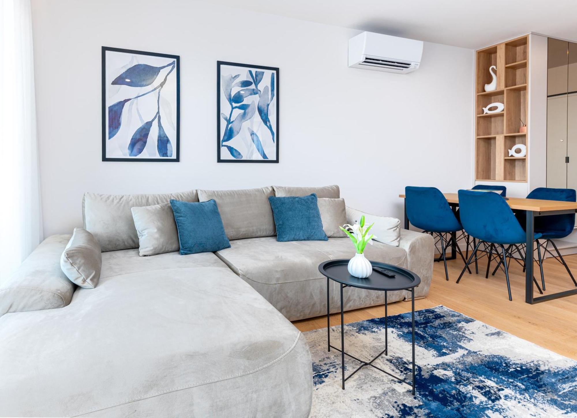Luxury Adria Sea City & Mountain View Apartment 马卡尔斯卡 外观 照片