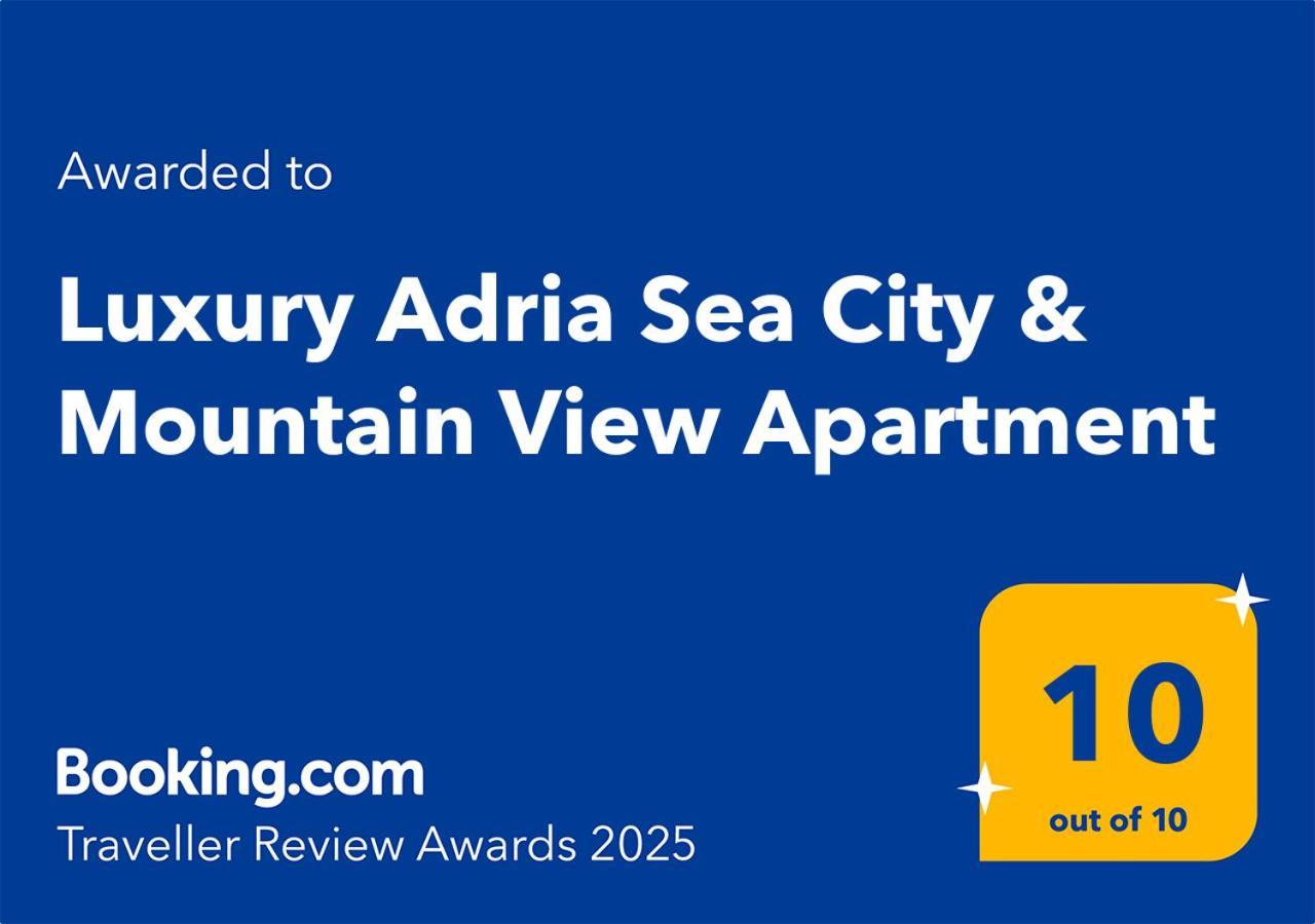 Luxury Adria Sea City & Mountain View Apartment 马卡尔斯卡 外观 照片